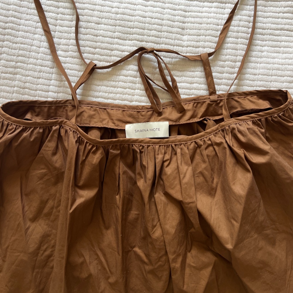 Shaina Mote Cotton Poplin Top